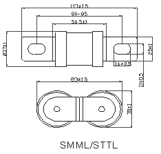 FUSIBLE ESTÁNDAR BRITÁNICO DEL FUSIBLE BS88