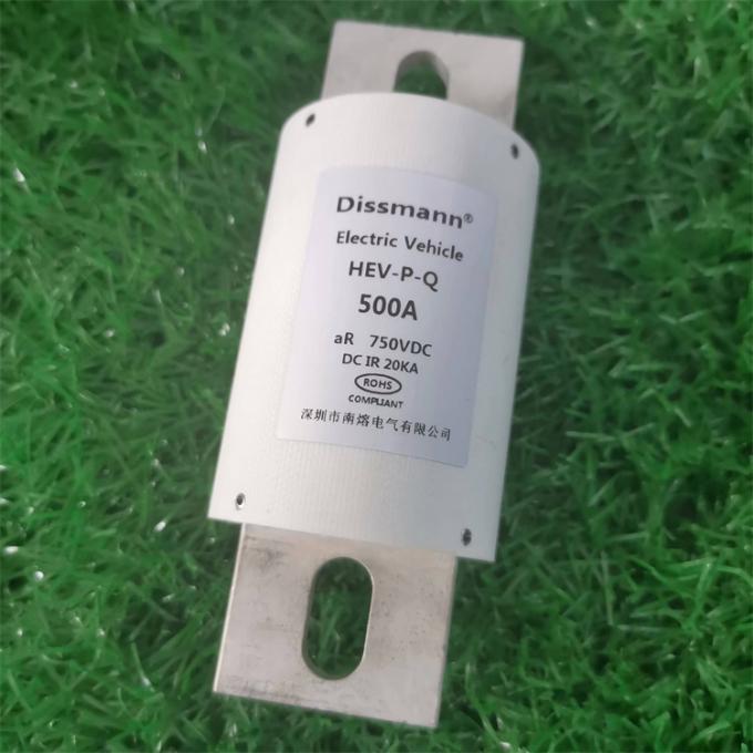  Fusible de DC750V para el alto fusible de fractura del vehículo eléctrico proteger el sistema de control de poder
