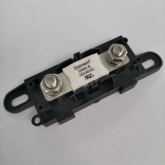 Enchufe plano de DC80V con el tenedor del fusible para la protección del semiconductor del vehículo eléctrico hecha en China