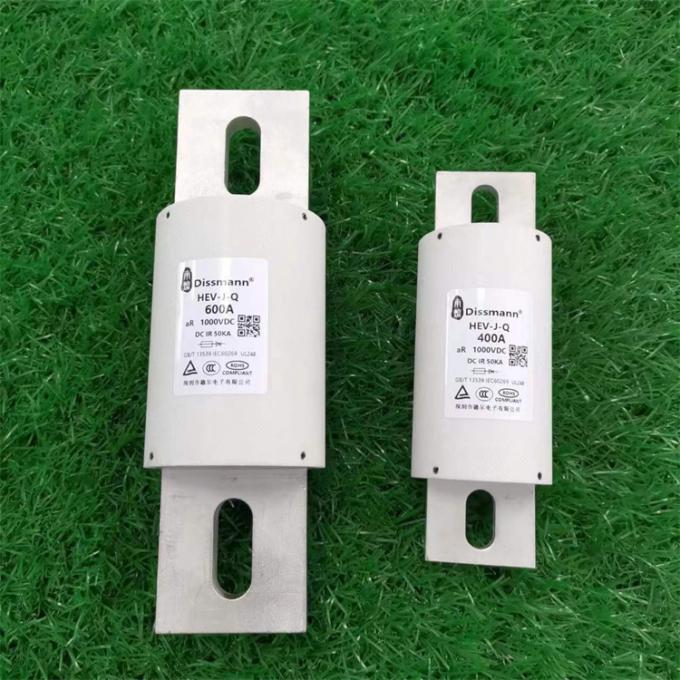 El vehículo eléctrico de DC30ka funde el alto fusible de gran intensidad de fractura 800amp del fusible de la capacidad en China