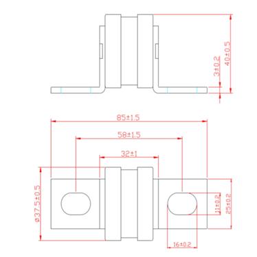 IEC y fusibles estándar británicos - fusible del fusible de Dissmann de los fusibles DC150V de la baja tensión de las BS 88 hecho en China