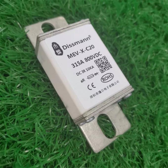 Los fusibles automotrices de cerámica del fusible de Dissmann MEV-J 1000VDC para el cargador de EV hicieron en China