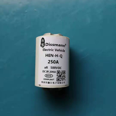 El fusible automotriz de alto voltaje UL248 del tubo de la fibra certificó DC500V 550A HEV