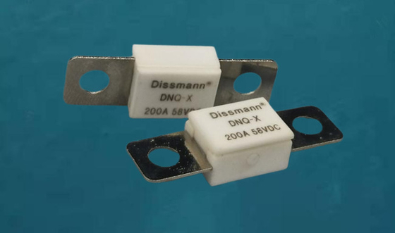 Fusible de retardo de tiempo del material cerámico, fusibles de bajo voltaje de DC58V 200A