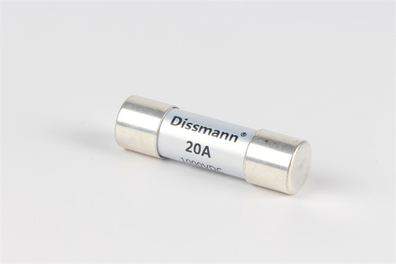 Fusible del sistema de almacenamiento de energía del banco del poder, fusible solar de 10x38 picovoltio