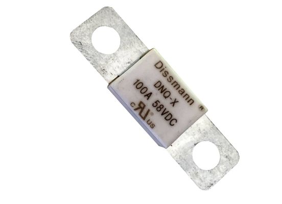 Madera eléctrica Shell fusible de cartucho de 200 amperios, fusible del retraso del tiempo muerto del perno 58VDC