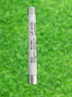 alto voltaje cilíndrico de la protección 1500vdc de la energía solar de los fusibles de 10x85m m
