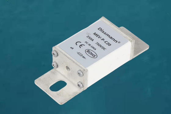 Alto fusible de fractura del MEV de la capacidad DC750V para el sistema del almacenamiento de energía