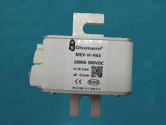 Fusible del sistema del almacenamiento de energía del MEV DC500V con el indicador