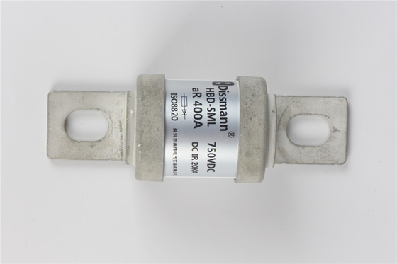 Fusible de la protección del semiconductor del tubo de la fibra, fusible de cerámica BS88 de DC750V 400Amp