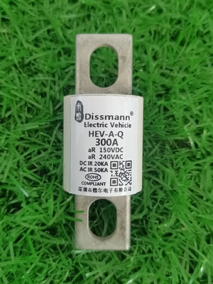 EV/HEV fusible del vehículo eléctrico de DC del coche de 250 voltios para la estación de carga 300Amp