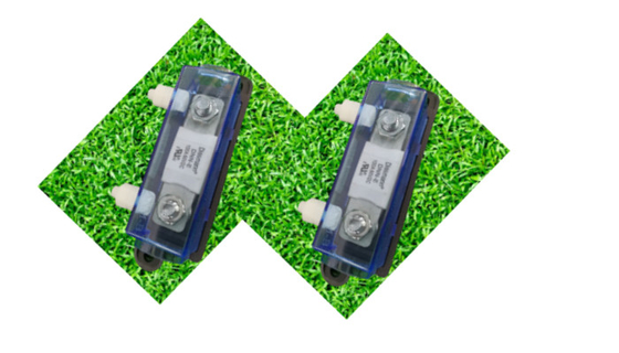Fusible empernado automotriz de la etiqueta, fusible de cuchilla del coche 58VDC para la batería de EV