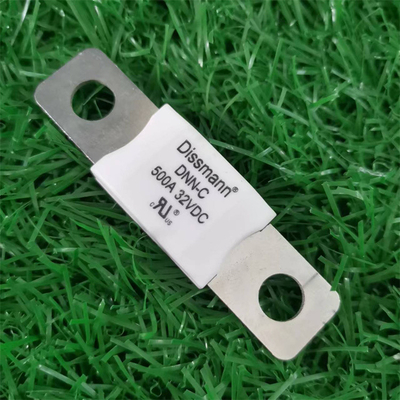 Fusibles de bajo voltaje de enchufe plano de cerámica UL certificado DC32V 58V 80V