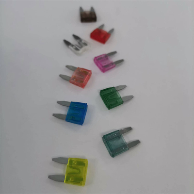 Fusibles de cuchilla automotrices certificados por UL, fusible de bajo voltaje de DC32V 10A