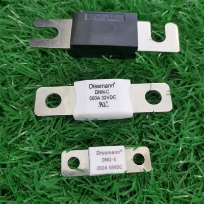 Fusible de retardo de tiempo certificado UL de DC150V 250A del enchufe plano para el sistema de almacenamiento de energía