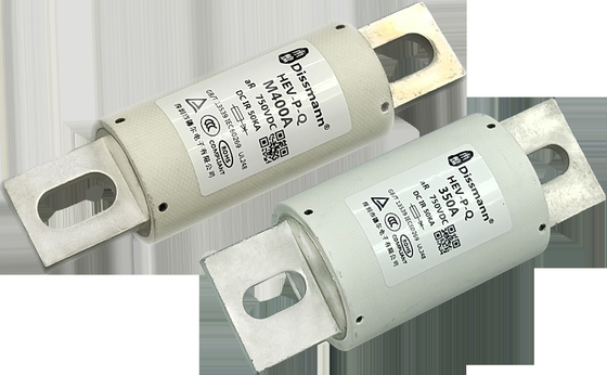 Fusible de la protección de la batería de DC500V EV, fusible híbrido de DC de la batería de EV