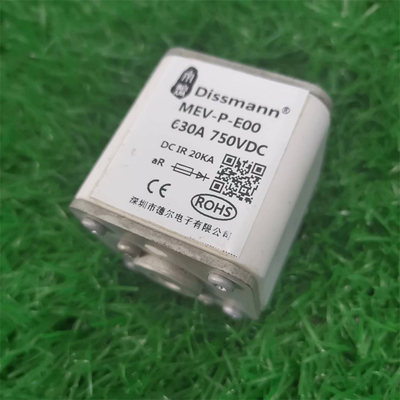 Alta serie de fractura 500VDC 700Ampere del MEV de Dissmann del fusible de la capacidad de DC50KA