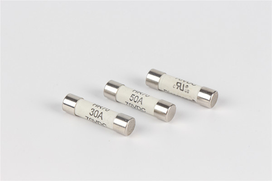 Fusible de cerámica del tubo de la telecomunicación, 100 fusible de actuación rápido del amperio 250v