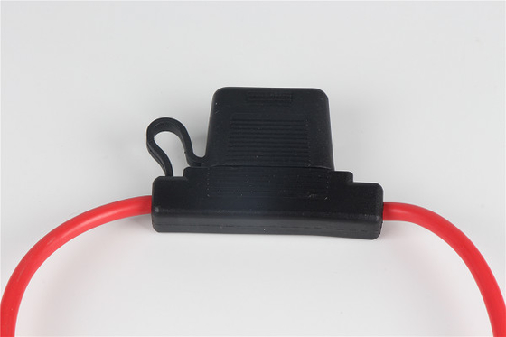 Negro tenedor del fusible del soporte del panel de 30 amperios, tenedores en línea automotrices del fusible