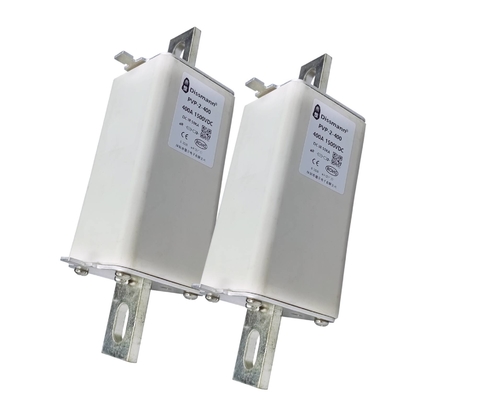 Fusible de cartucho de alto voltaje del control eléctrico 50KA DC para el inversor del picovoltio