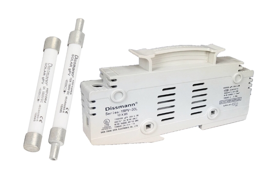 Fusible solar de 10×85 picovoltio, blanco 30 estándar micro del fusible de cartucho del amperio IEC60269.6