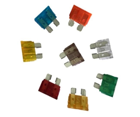 Fusibles de la baja tensión ISO8820, fusible de cartucho 32VDC para el color amarillo del coche