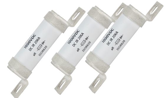 Estándar material de cerámica del fusible blanco 1000VDC ISO8820 de Bs88 60a