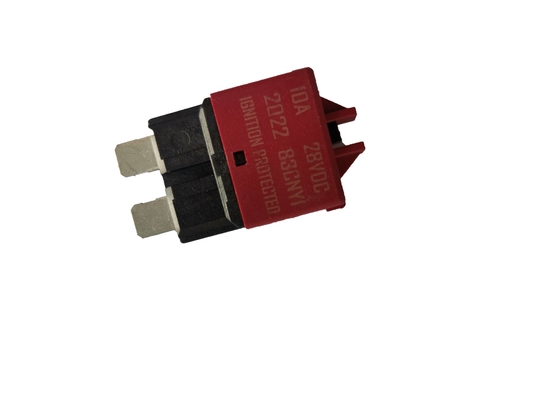 El fusible restaurable rojo 28VDC 5A de la cuchilla del disyuntor valoró la corriente