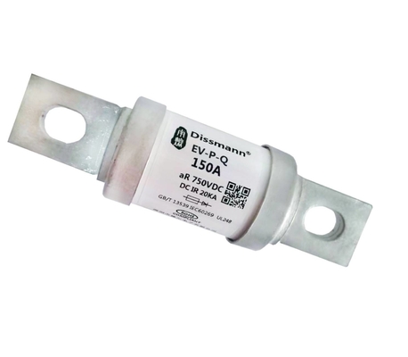 Alto color blanco de fractura del fusible AC690V de la capacidad del vehículo eléctrico