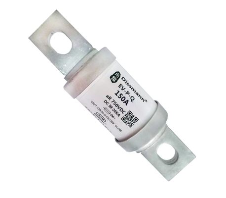 Alto color blanco de fractura del fusible AC690V de la capacidad del vehículo eléctrico