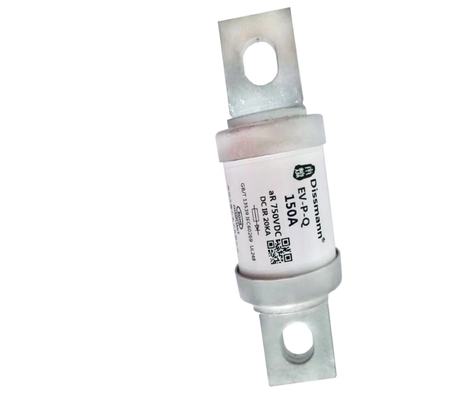 Alto color blanco de fractura del fusible AC690V de la capacidad del vehículo eléctrico