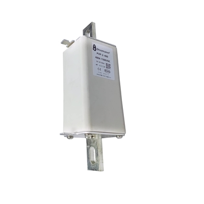 Fusibles solares de 1500VDC picovoltio, fusible de 400 amperios DC con los pernos de la aleación de cobre