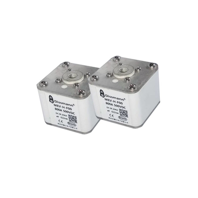 Serie de alto voltaje del MEV del fusible de cartucho del fusible de 500VDC Hrc con el Pin de la aleación