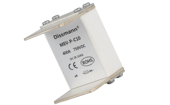fusible del sistema del almacenamiento de energía de 750V DC para el inversor DC10KA que rompe capacidad