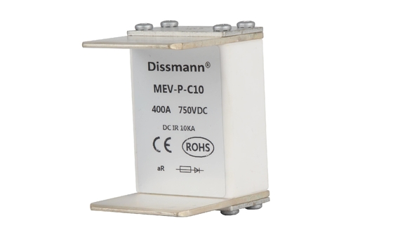 fusible del sistema del almacenamiento de energía de 750V DC para el inversor DC10KA que rompe capacidad