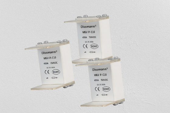 fusible del sistema del almacenamiento de energía de 750V DC para el inversor DC10KA que rompe capacidad
