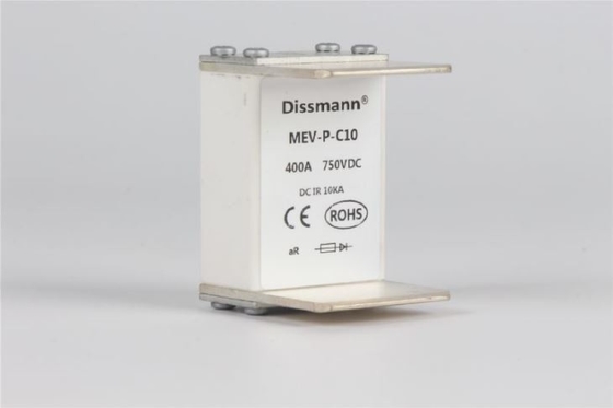 Fusible de la UL 400 amperio DC, fusible cuadrado europeo de la protección blanca de AR