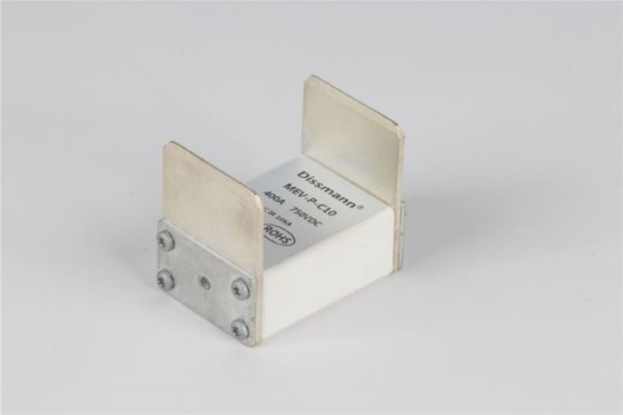 Fusible de la UL 400 amperio DC, fusible cuadrado europeo de la protección blanca de AR