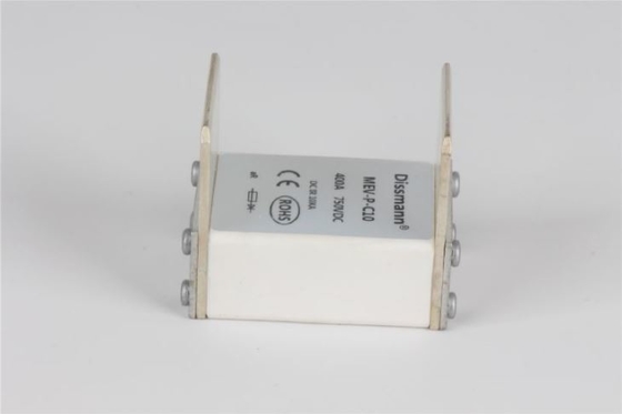 Fusible de la UL 400 amperio DC, fusible cuadrado europeo de la protección blanca de AR