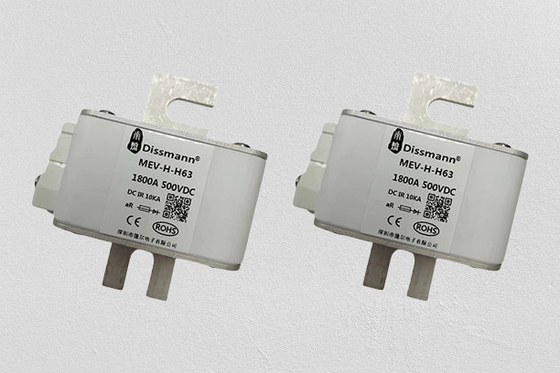 Fusible blanco 1800A, 500v fusible de cerámica IEC60269 de la protección del semiconductor