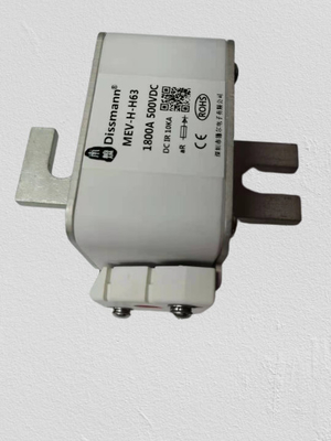Fusible blanco 1800A, 500v fusible de cerámica IEC60269 de la protección del semiconductor